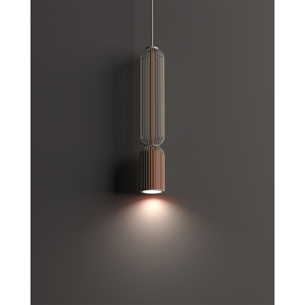 Подвесной светильник, люстра Nowodvorski 12198 Singles B GU10 R50 1x10W IP20 терракотовый - фото №1