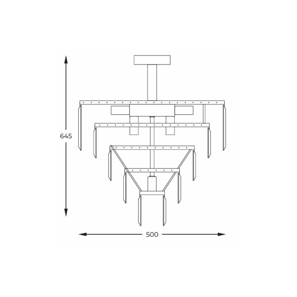 Люстра Zuma Line 5905316608696 Amedeo - фото №3