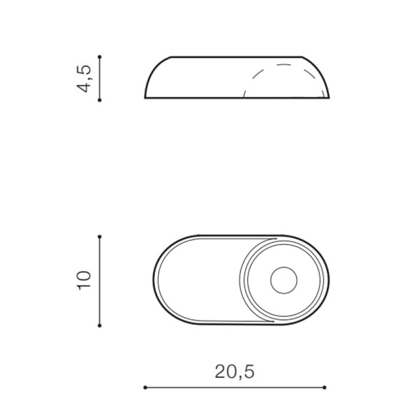 Точечный светильник AZzardo AZ4070 Toronto 1 Wh - фото №1