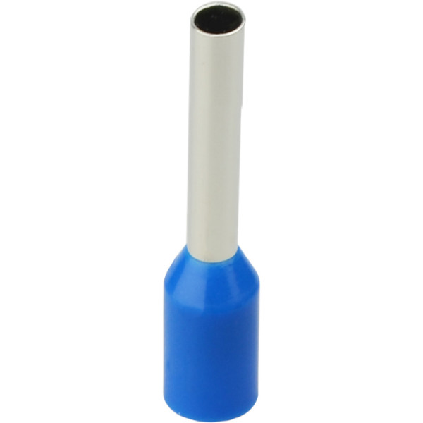 Наконечник Аско-Укрем НТ 0,75-10 изолированный синий 100шт (A0060010016) - фото №1