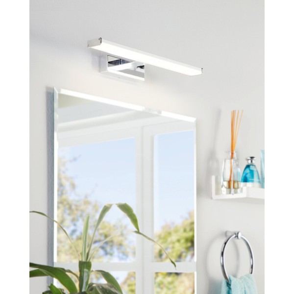 Світильник підсвітка для дзеркала Eglo 96064 Pandella LED 1x8W 4000K 900Lm IP44 хром - фото №1