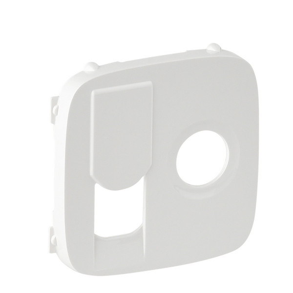 Панель розетки TV+RJ Legrand Valena Allure белая