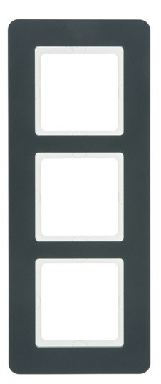 Рамка 3-місна антрацит Berker Q.7