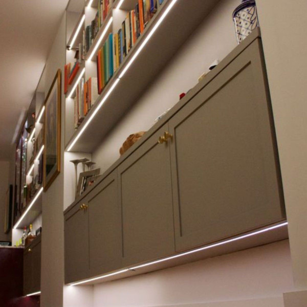 LED-профіль врізний, 2,5 метра (BE2507) - фото №4