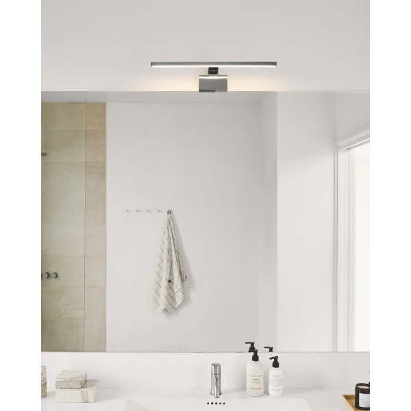 Світильник підсвітка для дзеркала Nordlux 2110701033 Marlee LED 1x8.9W 3000K 800Lm IP44 хром - фото №1