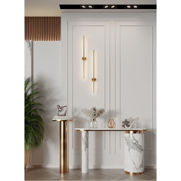 Бра, настінний світильник Pikart 26308-16 Line 1000 Led 1x8.6W 3000K mod1 IP20 Brown - фото №2