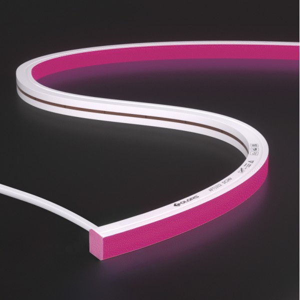 Гнучкий неон COLORS 24V IP67 17.8W 305Lm RGB-SPI 5м (AFT1312-RGB-SPI) - фото №2
