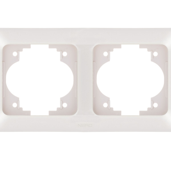 Горизонтальна 2-на рамка NE-AD ARAS 93-11-16 кремова