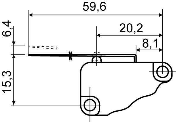 Конечный мини-выключатель Аско-Укрем V-15-31C25 (A0050040023) - фото №4