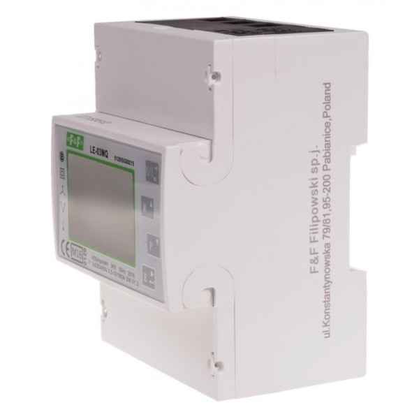 Счетчик электроэнергии F&F LE-03MQ 3х230/400В 100А - фото №1