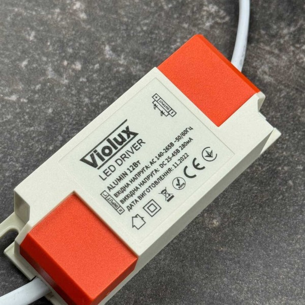 Світильник LED даунлайт Violux ALUMIN 12W 4200K круг IP20 ( 120170 ) - фото №5