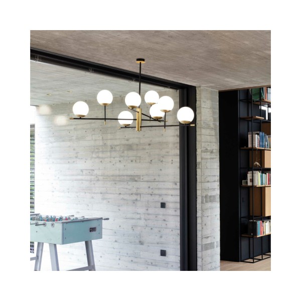 Люстра Ideal Lux 289489 Gourmet E14 9x40W IP20 - фото №1