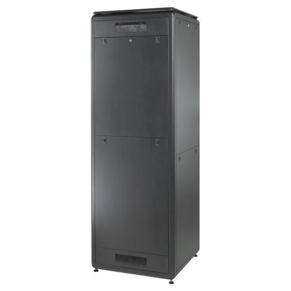 Шафа Mirsan MR.GTV42U68DE.01 GTV 19" 42U 600x800 (чорна) RAL 9005 - фото №2