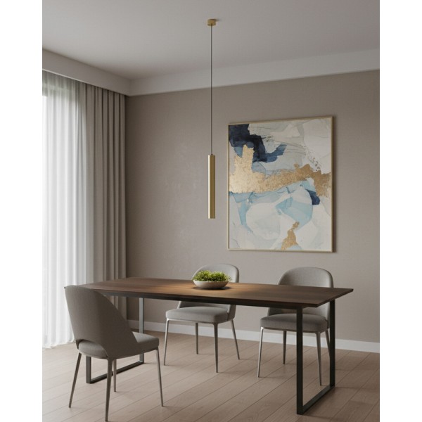 Подвесной светильник, люстра Kloodi PE-EVE400 GU10 GD IP20 золотой - фото №1