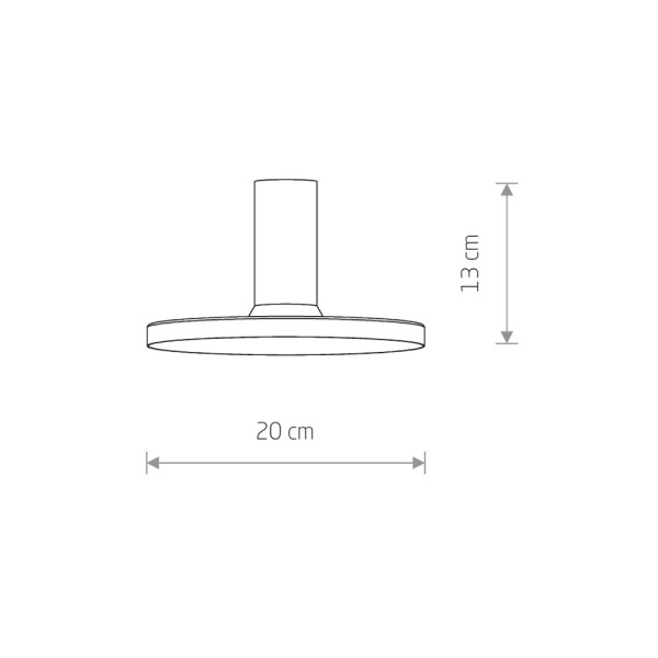 Плафон Nowodvorski 12030 Cameleon Hermanos B 10W IP20 серо-зеленый - фото №1