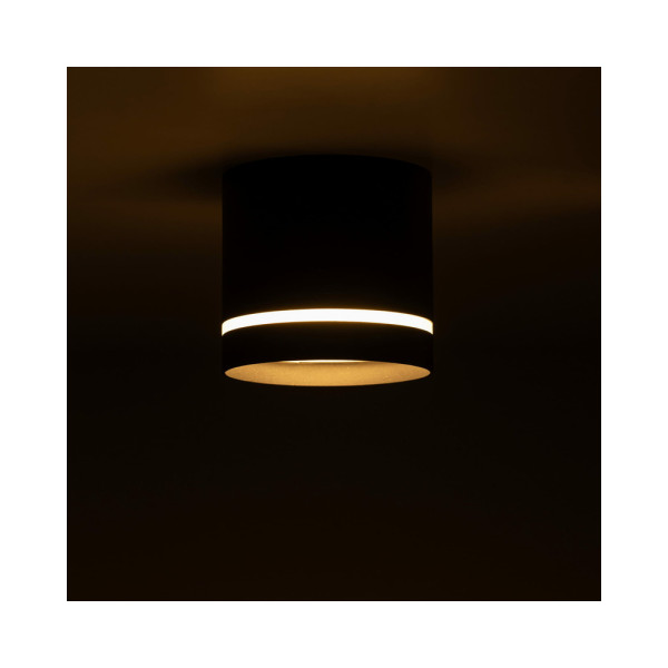 Точечный светильник TK Lighting 4351 Jet GU10 1x10W IP20 Bk - фото №2