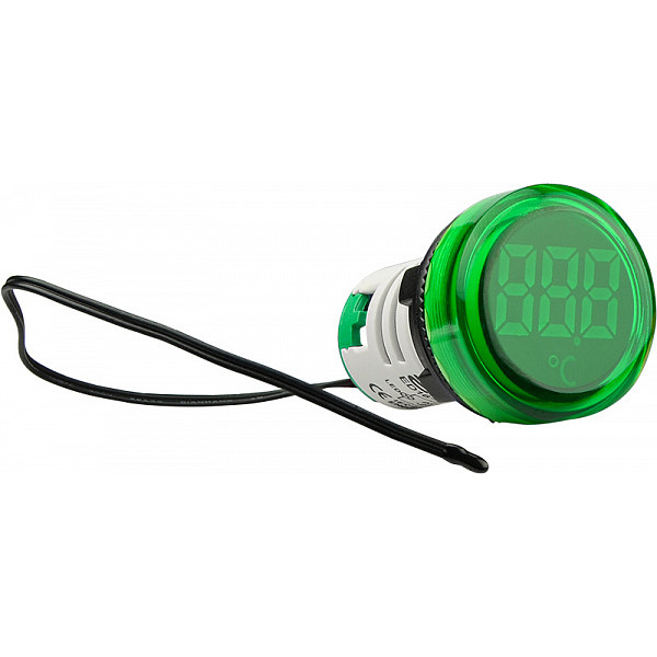 Цифровий вимірювач температури Аско-Укрем ED16-22WD -25°С-150°C зелений (A0190010046)