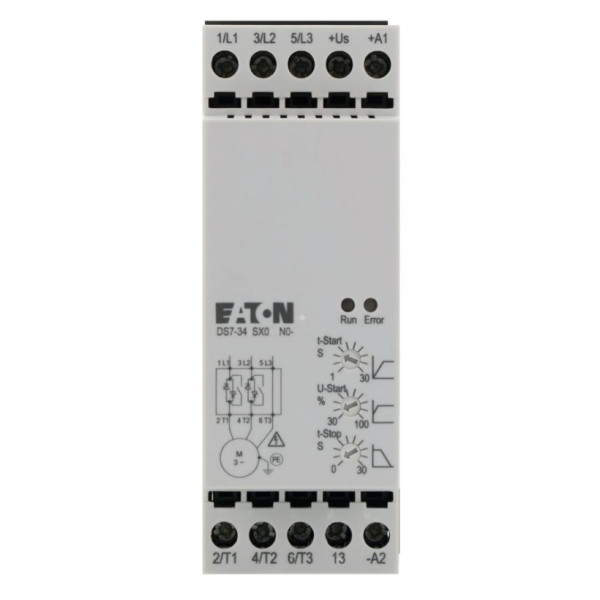 Пристрій плавного пуску Eaton DS7-340SX007N0-N (напруга керування 24В AC/DC) - фото №1