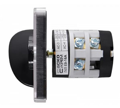 Пакетный переключатель Аско-Укрем ПКП Е9 2.843 A0110010006 (0-1-2-3 выбор фазы) - фото №1