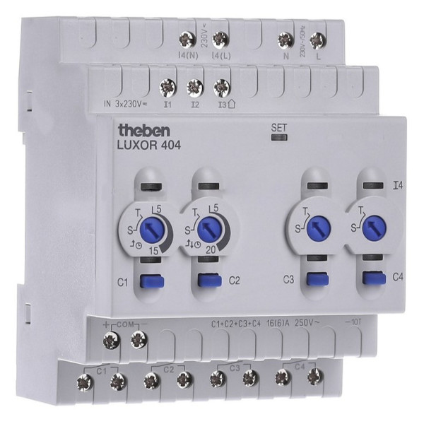 Реле керування комфортом Theben LUXOR 404 16А