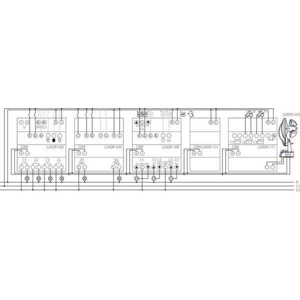 Реле керування комфортом Theben LUXOR 404 16А - фото №4