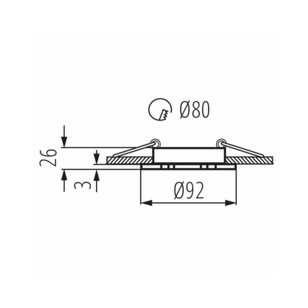 Точечный светильник Kanlux 19456 Seidy GX5.3 1x50W IP20 - фото №2