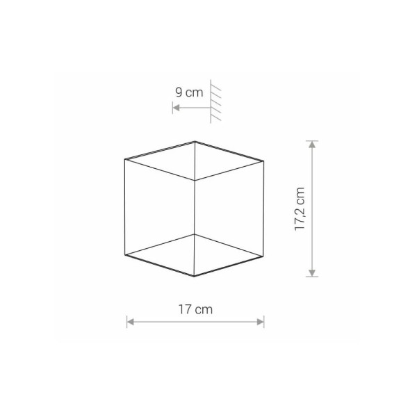 Светильник уличный Nowodvorski 38143 Triangles LED 2x5W 3000K 800Lm IP54 Wh - фото №3