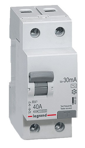 ПЗВ Legrand (402025) RX3 1Р+N 40А 30mA AC