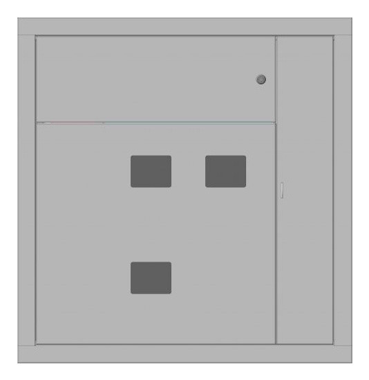 Корпус учета и распределения электроэнергии ЩЭЗО-3 стУ