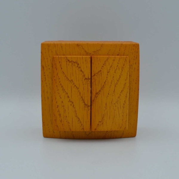 Вимикач Nilson Themis дуб 2кл ( 26251003 ) - фото №1