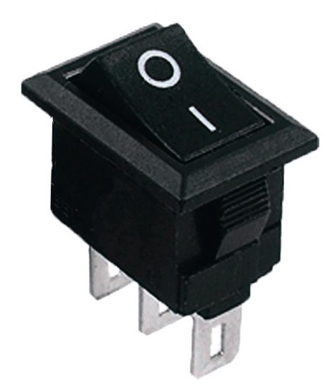 Переключатель TNSy KCD1-102 B/B черный (TNSy5500673)