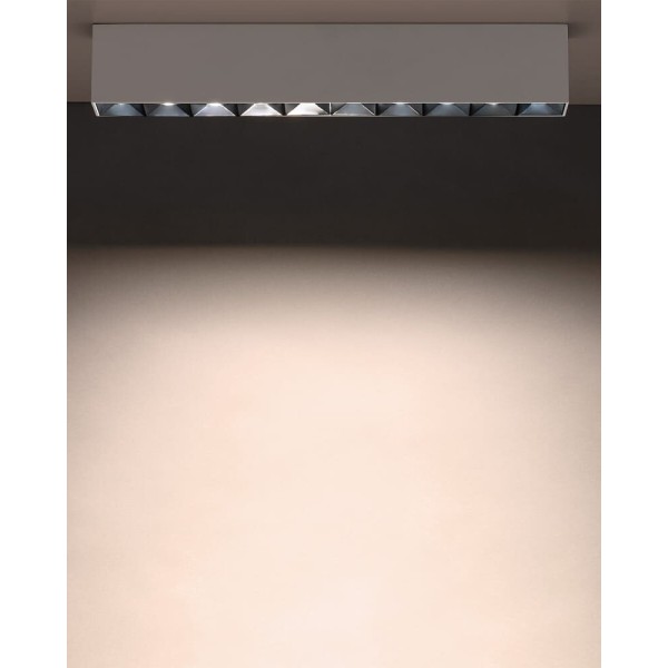 Точечный светильник Nowodvorski 10050 Midi LED 1x40W 3000K 3500Lm IP20 белый - фото №1