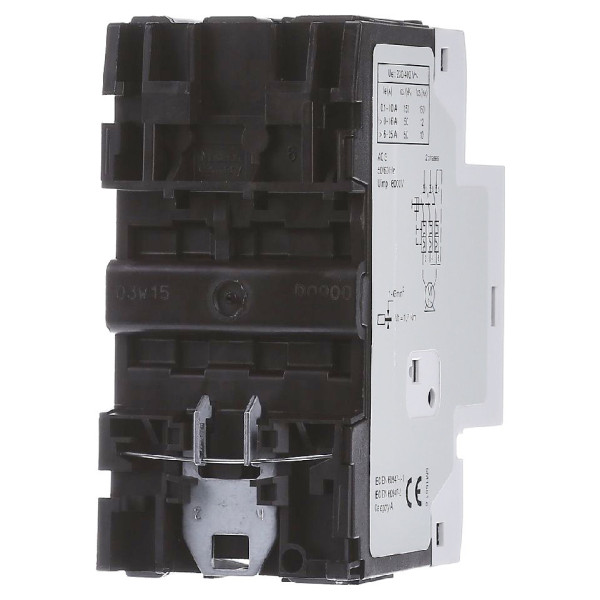 Автомат для захисту двигуна 6,3-10,0 А, 2,5 м Hager - фото №3