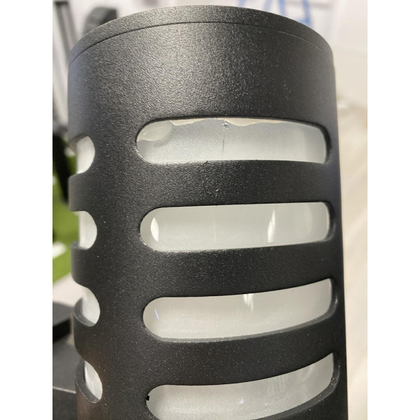 Вуличний світильник Nowodvorski 34420 Mekong E27 2x10W IP42 графітовий - фото №1