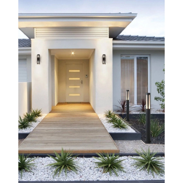 Вуличний світильник Nowodvorski 34420 Mekong E27 2x10W IP42 графітовий - фото №2