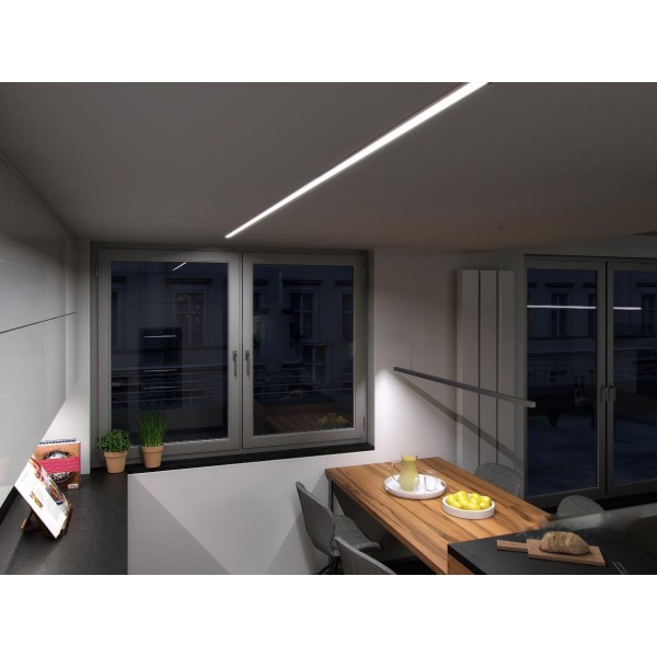 Профиль для светодиодной ленты Lumines inTALIA белый - фото №3