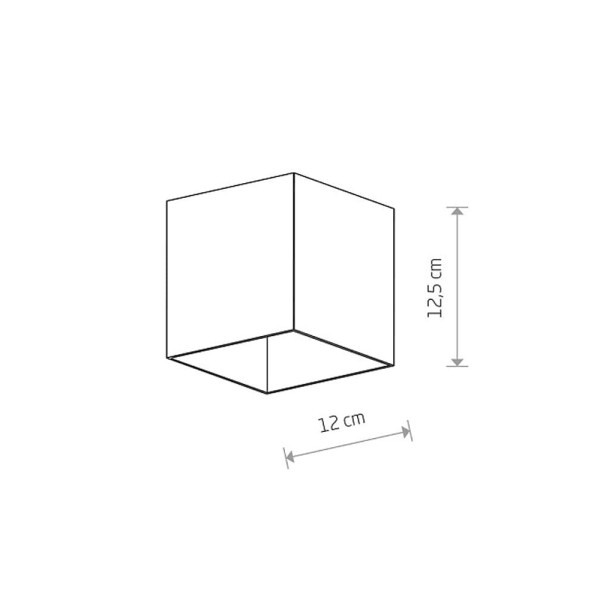 Точечный светильник Nowodvorski 7791 Cobble GU10 1x75W IP20 Белый - фото №1