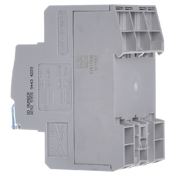 Контактор 40A ESC443 (3НО+1НЗ, 230В) 3м Hager - фото №2