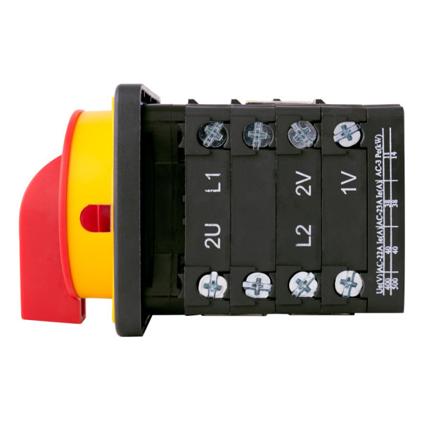 Пакетный переключатель E.Next LK63/4.322-ZК/45 0-1-2 63А под пломбировку (8825-200) - фото №1