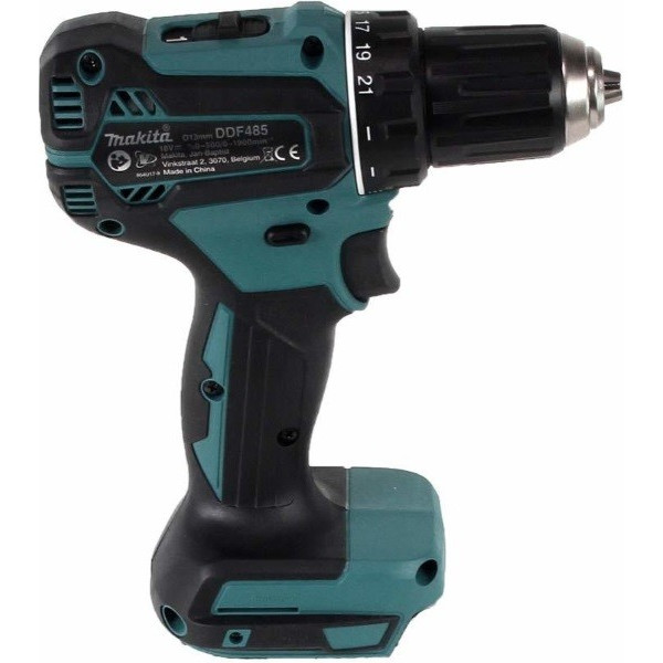 Акумуляторний шуруповерт MAKITA DDF485Z Li-ion 18В 50Нм 0-500/0-1.900хв 1.7кг - фото №4