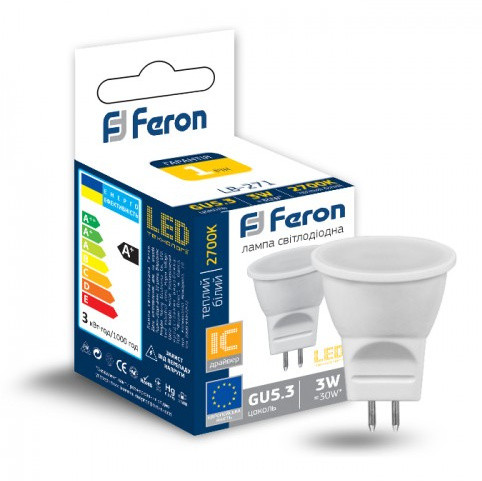 Світлодіодна лампа Feron 5213 LB-271 2700К MR11 G5.3 - фото №1