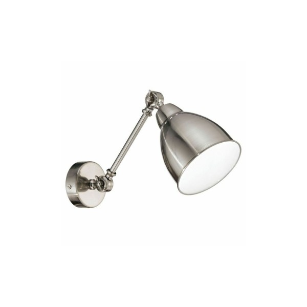 Бра, настінний світильник Ideal Lux NEWTON AP1 NICKEL