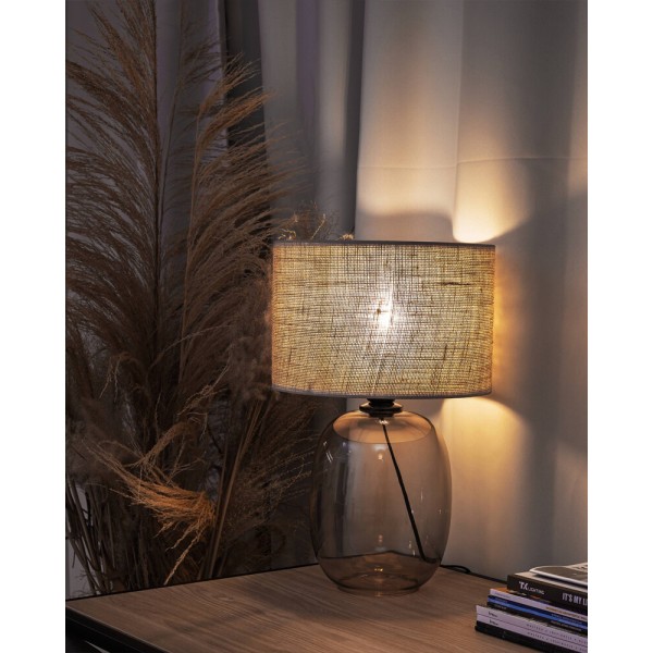 Настільна лампа TK Lighting 5986 Melody E27 1x15W IP20 бежева - фото №2