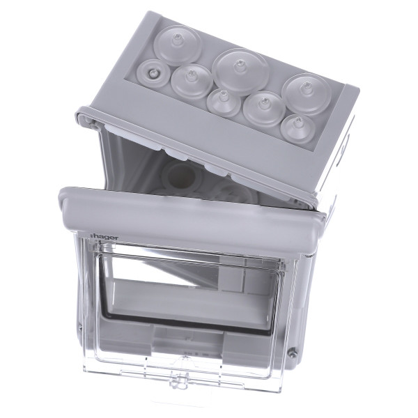 Щит накладний Vector VE106D на 6 модулів Hager - фото №5