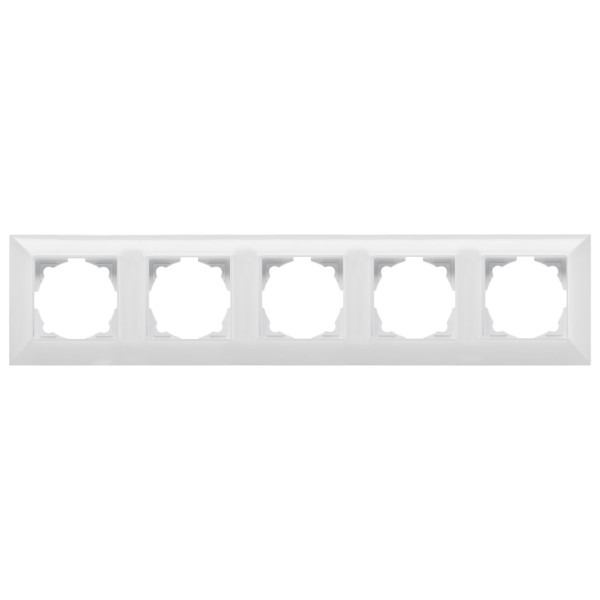 Рамка 5-місна Gunsan Neoline біла