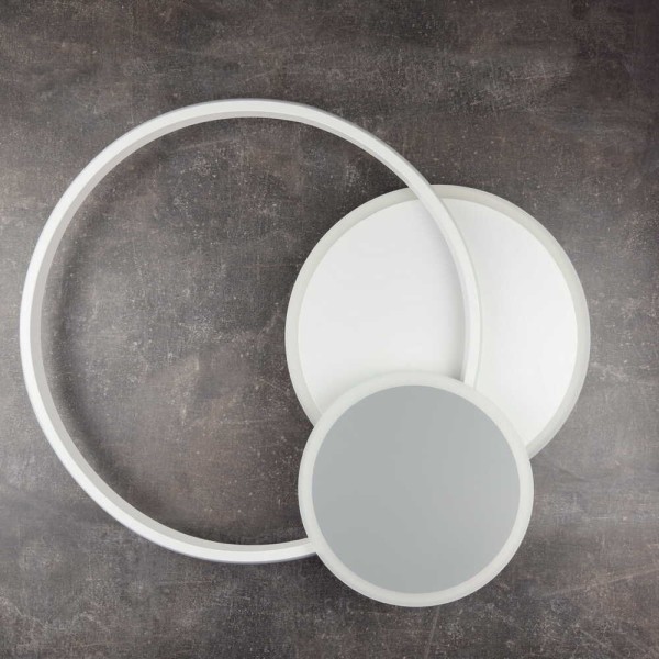 Світильник LED smart TRIO+пульт 80W 3000-6000K IP20 круг ( 220365 ) - фото №2