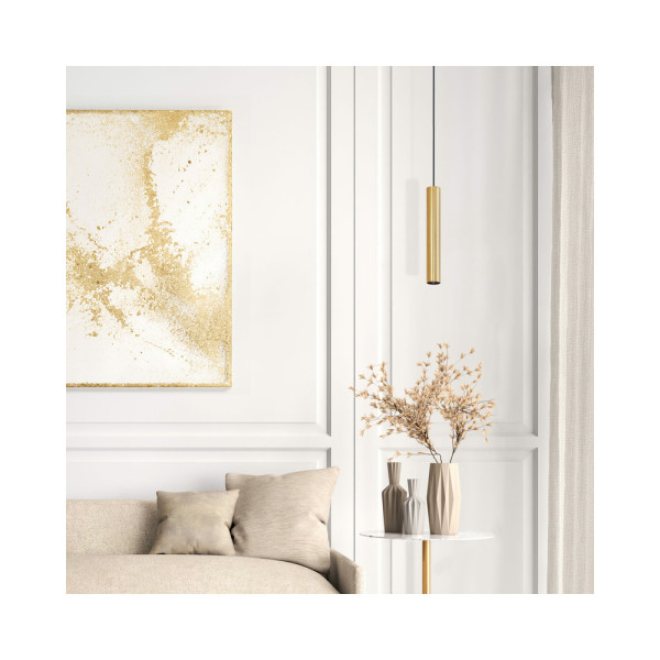 Подвесной светильник Goldlux 326140 Lungomare GU10 1x10W IP20 Золотой - фото №1