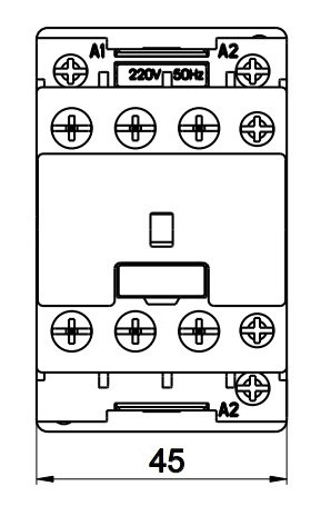Контактор ETI 004643805 CEM 7,5CK.00 (7.5 кВАр 400-440V) - фото №2
