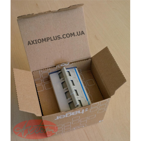 Перемикач Hager SF263 I-0-II 1+N 63А/230В 4м - фото №2