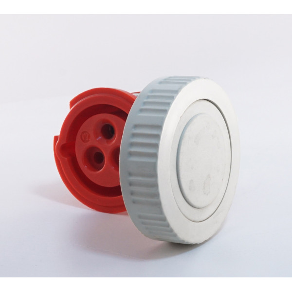 Силовий роз'єм на кабель WALTHER WL319309 (2P+E) 16А 400V IP67 - фото №5